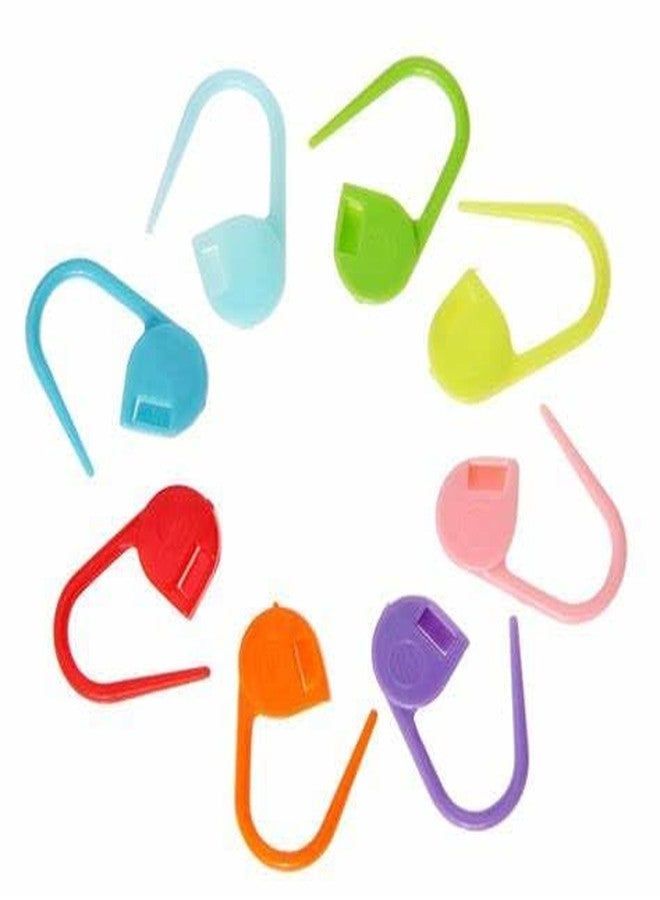 Gemsy Premium Crochet Locking Stitch Markers Set of 60 - Essential Tools for Precise Crocheting - Knitting Stitch Counter - Crochet Hook for Knitting - Perfect for All - Easy to Use - DIY (60) - Image 2